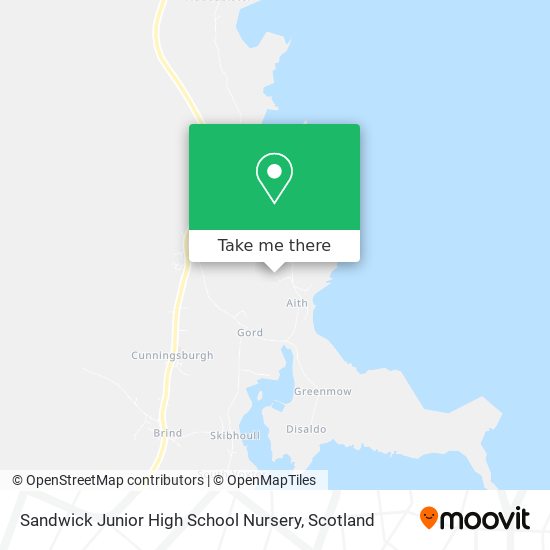 Sandwick Junior High School Nursery map