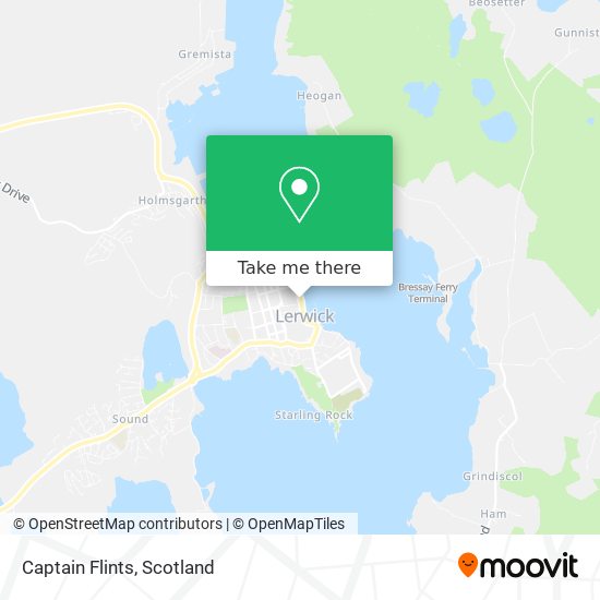 Captain Flints map