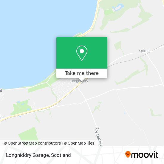 Longniddry Garage map