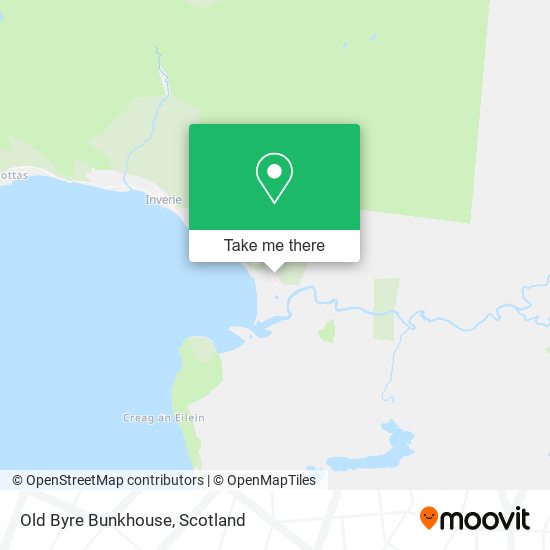 Old Byre Bunkhouse map