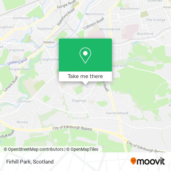 Firhill Park map