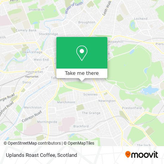 Uplands Roast Coffee map