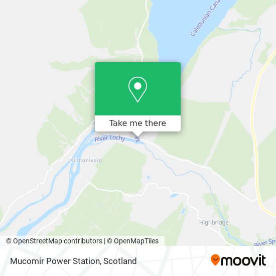 Mucomir Power Station map