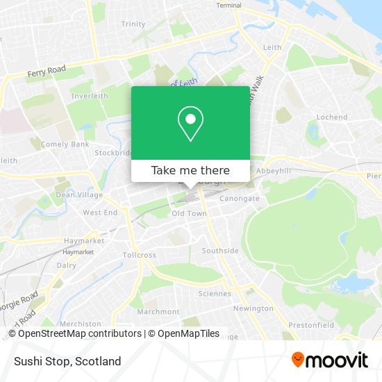 Sushi Stop map