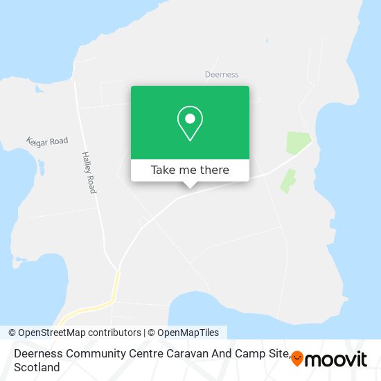 Deerness Community Centre Caravan And Camp Site map