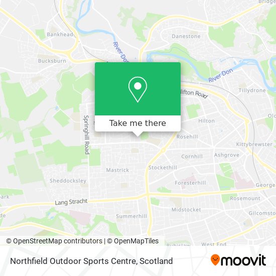 Northfield Outdoor Sports Centre map