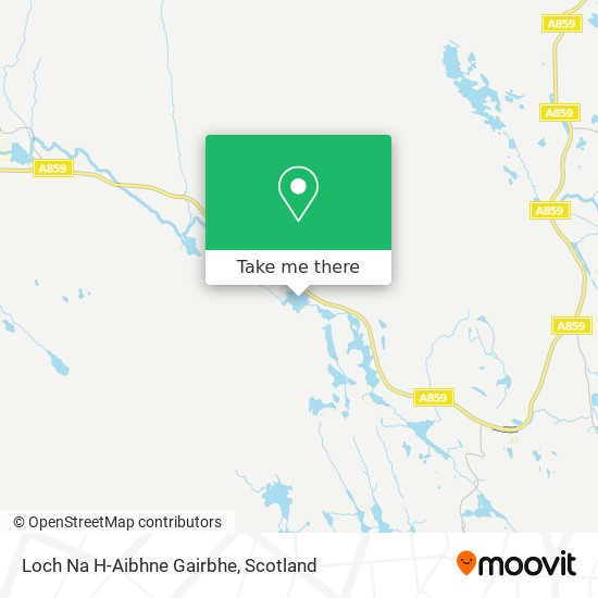 Loch Na H-Aibhne Gairbhe map