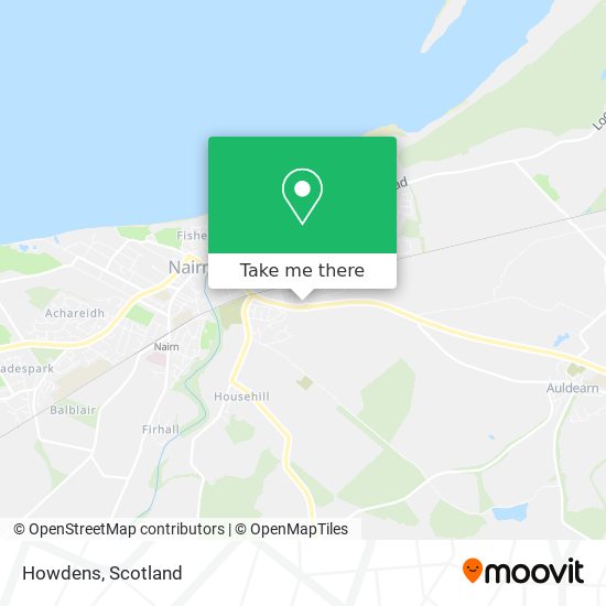 Howdens map