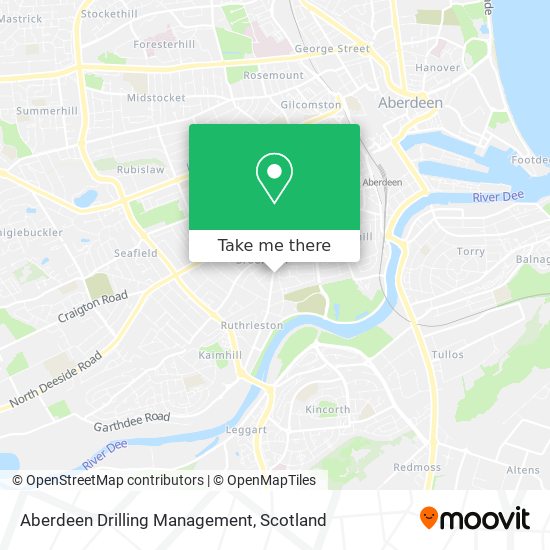 Aberdeen Drilling Management map
