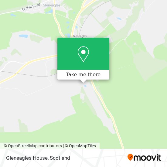 Gleneagles House map