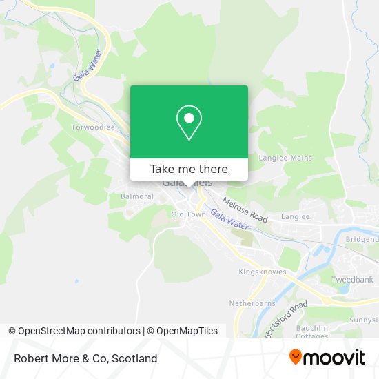 Robert More & Co map