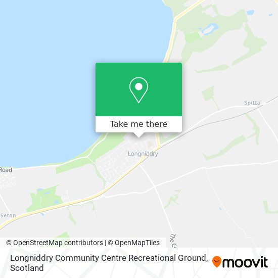 Longniddry Community Centre Recreational Ground map