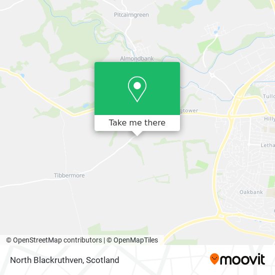 North Blackruthven map