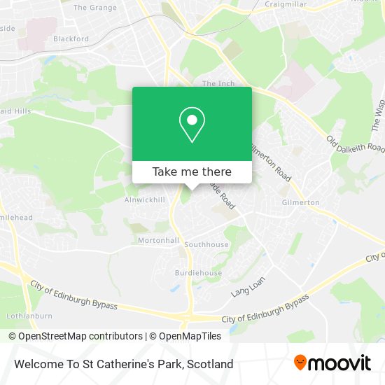 Welcome To St Catherine's Park map