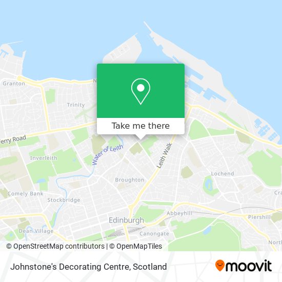 Johnstone's Decorating Centre map