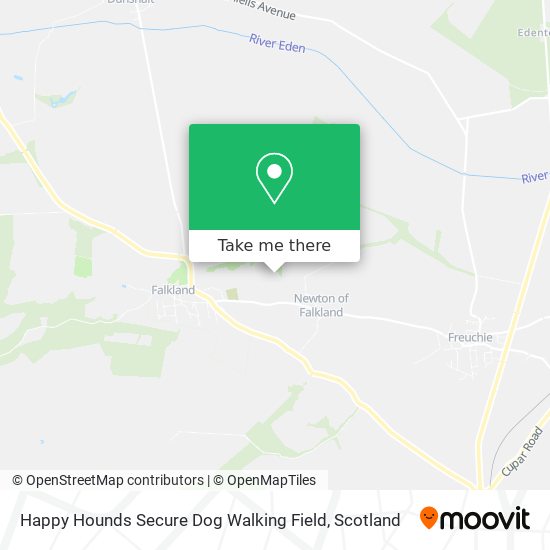Happy Hounds Secure Dog Walking Field map