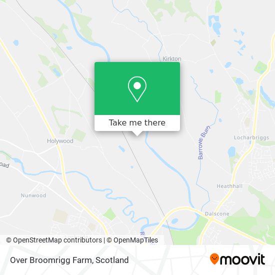 Over Broomrigg Farm map