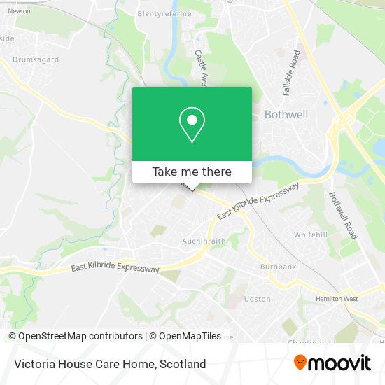Victoria House Care Home map