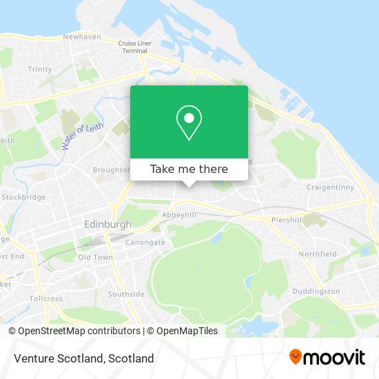 Venture Scotland map