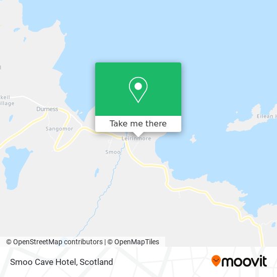 Smoo Cave Hotel map