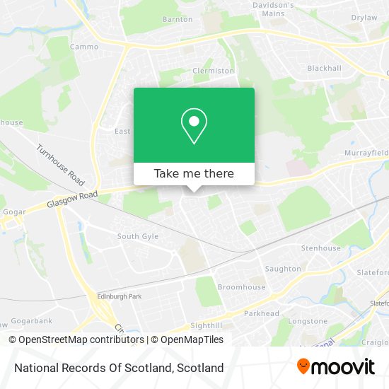 National Records Of Scotland map