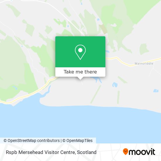Rspb Mersehead Visitor Centre map