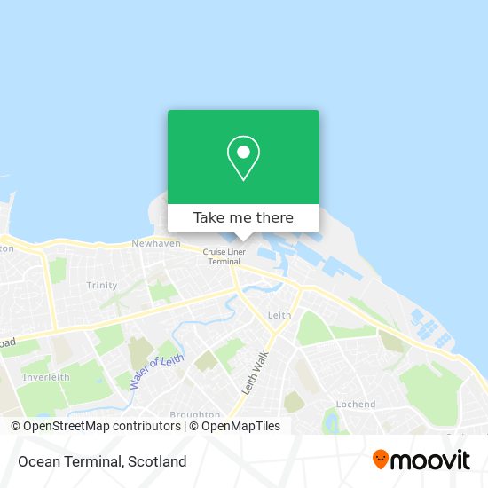 Ocean Terminal map