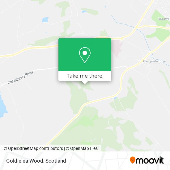 Goldielea Wood map