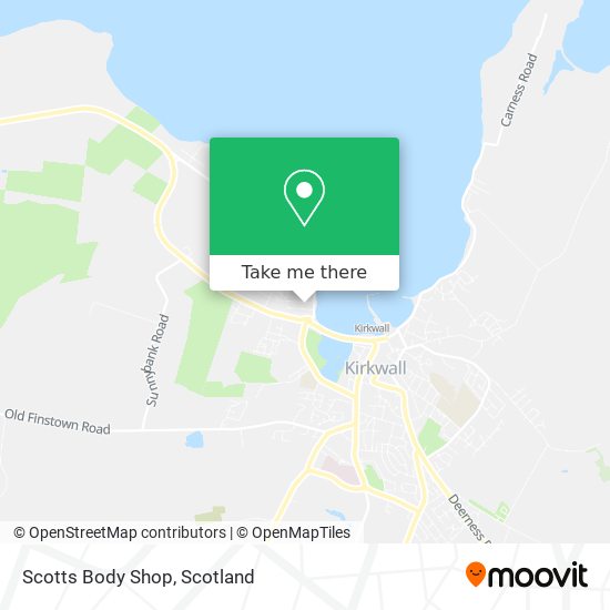 Scotts Body Shop map