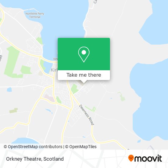 Orkney Theatre map