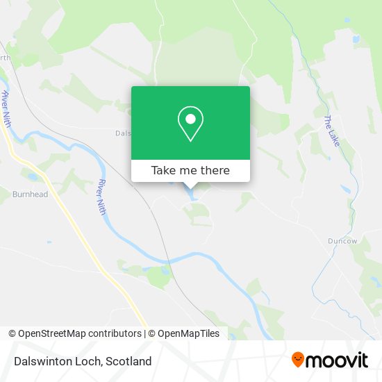 Dalswinton Loch map