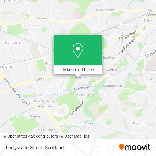 Longstone Street map