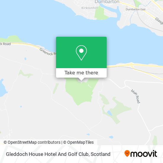 Gleddoch House Hotel And Golf Club map