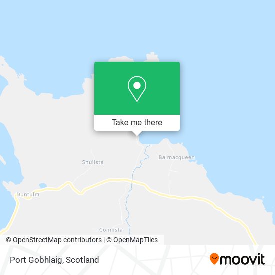 Port Gobhlaig map