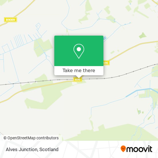 Alves Junction map