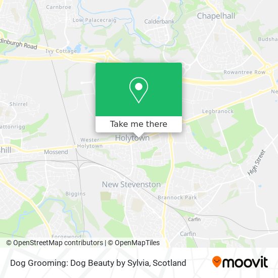 Dog Grooming: Dog Beauty by Sylvia map