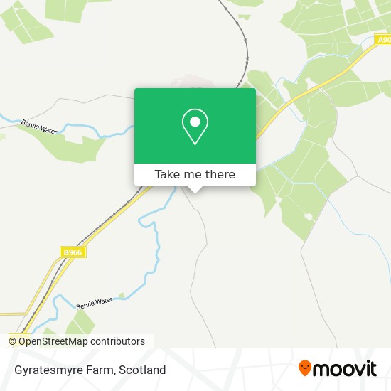 Gyratesmyre Farm map