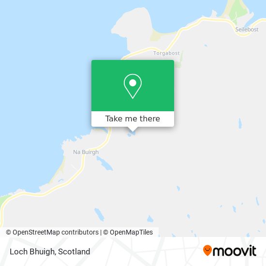 Loch Bhuigh map