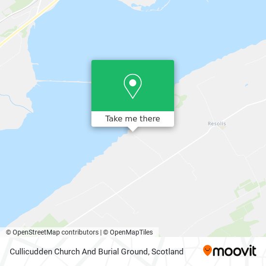 Cullicudden Church And Burial Ground map