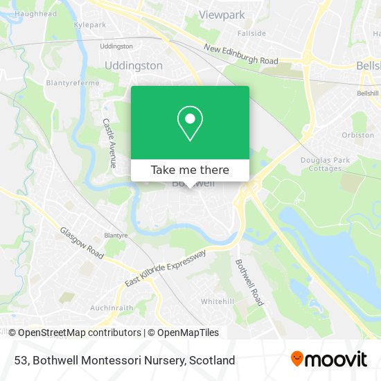 53, Bothwell Montessori Nursery map