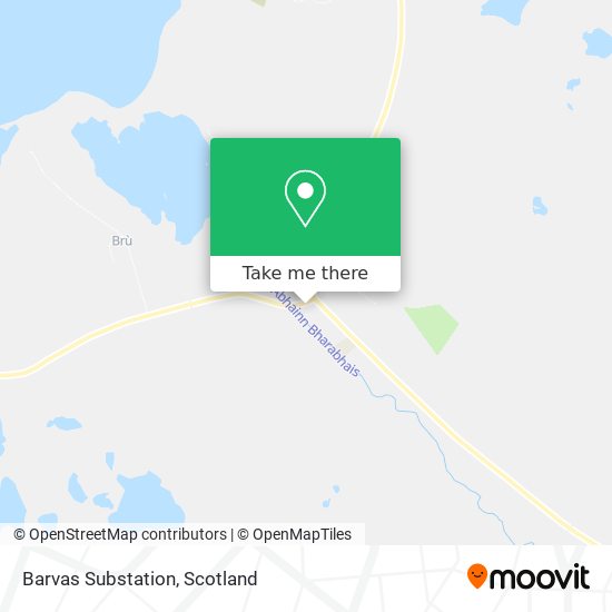 Barvas Substation map