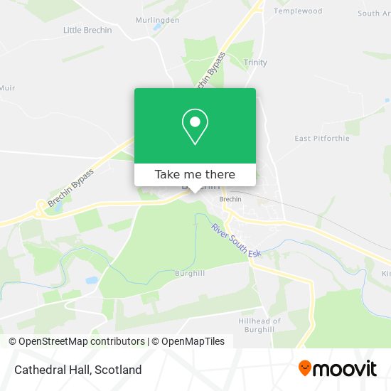 Cathedral Hall map