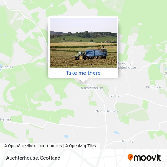 Auchterhouse map