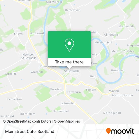 Mainstreet Cafe map