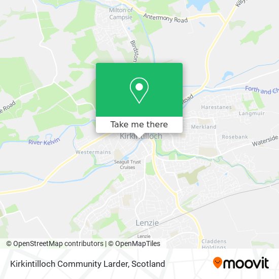 Kirkintilloch Community Larder map