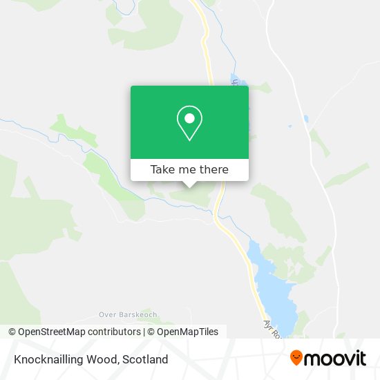 Knocknailling Wood map