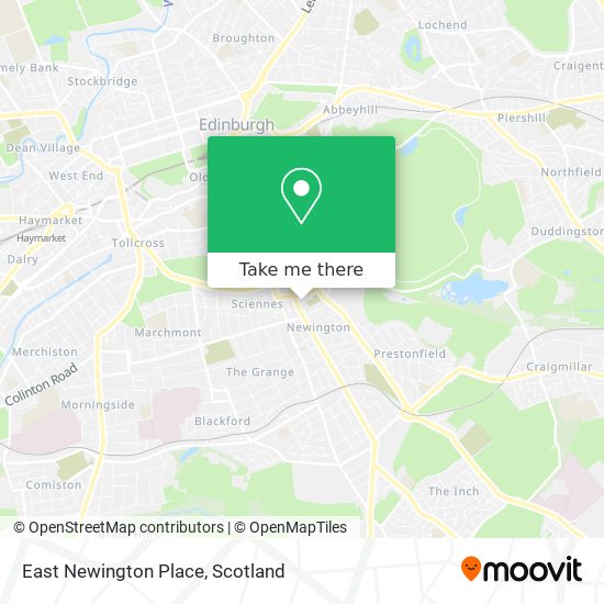 East Newington Place map
