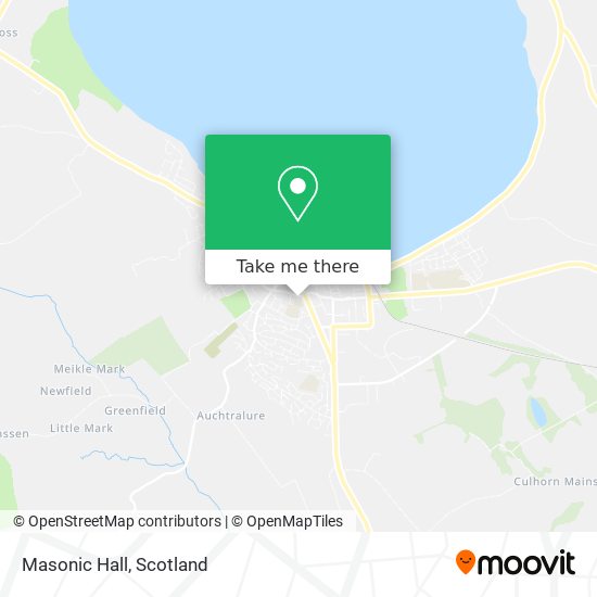 Masonic Hall map