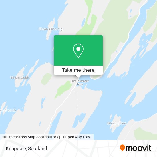 Knapdale map