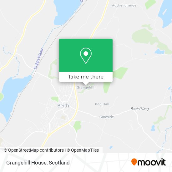 Grangehill House map